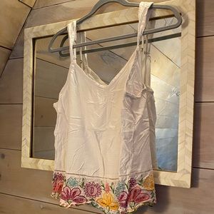 (*SOLD*on another site) Anthropology lacy, pink camisole